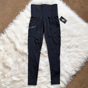 Dene Adams NWT Concealed Carry Leggings Black Small S